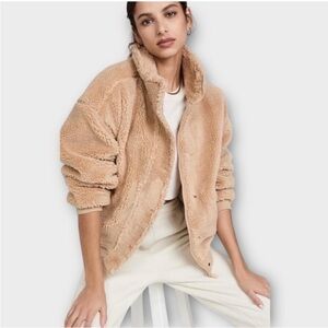 ALO Yoga Tan Teddy Jacket